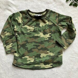 Tommy Bahama Long Sleeve Tee 2T | Green Camo Play